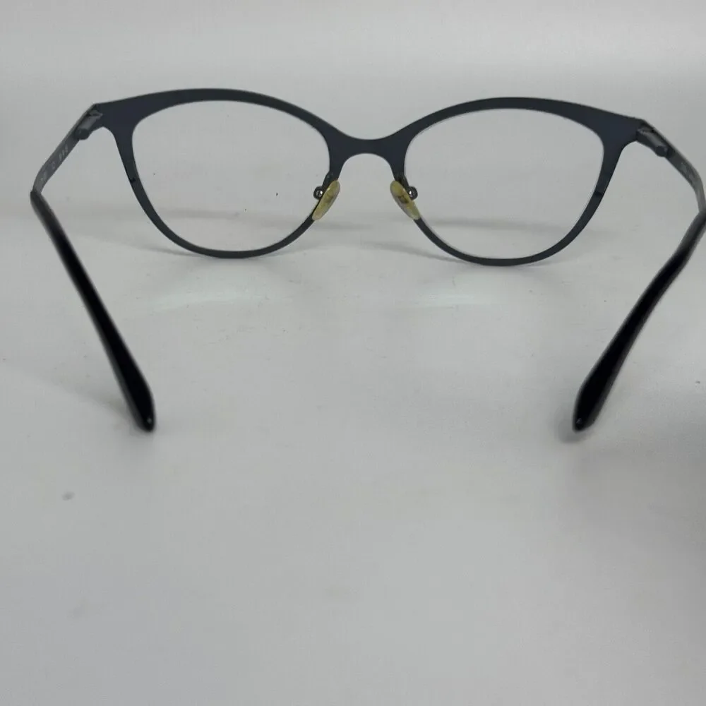 CINZIA EUROPA CIN-5051 50-18‎ 135 Eyeglasses Frames Navy Black H15698